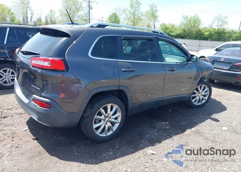2015 Jeep Cherokee Limited from USA, damaged, VIN 1C4PJLDB3FW753312